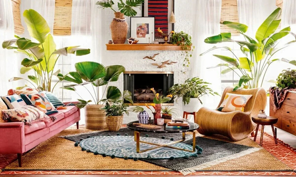 طراحی ویلا به سبک بوهو